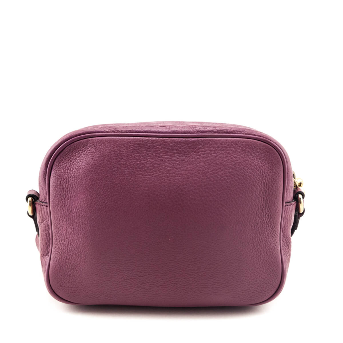 Gucci Peonia Pebbled Calfskin Soho Disco Crossbody - Love that Bag etc - Preowned Authentic Designer Handbags & Preloved Fashions