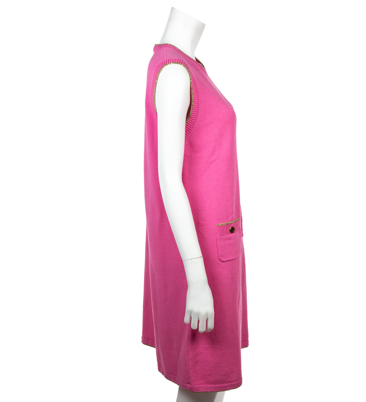 Gucci Pink Cotton Knit Sleeveless Dress Size XL - Love that Bag etc - Preowned Authentic Designer Handbags & Preloved Fashions