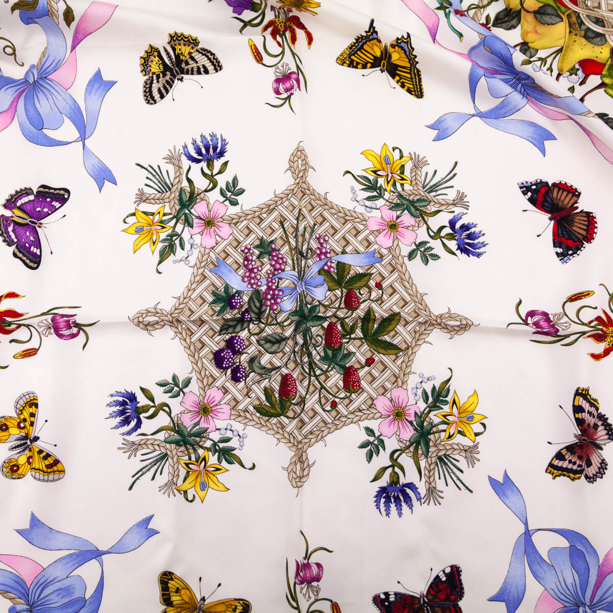 Gucci Pink Silk Flora Scarf - Love that Bag etc - Preowned Authentic Designer Handbags & Preloved Fashions