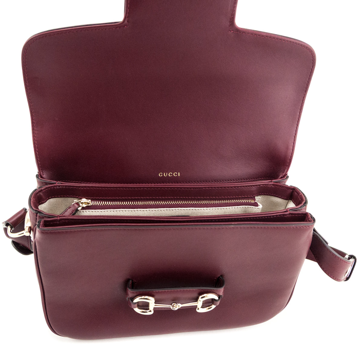 Gucci Red Arabella Calfskin Horsebit 1955 Soft Medium Shoulder Bag - Love that Bag etc - Preowned Authentic Designer Handbags & Preloved Fashions