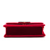 Gucci Red Velvet Crystal Square G Crossbody Bag - Love that Bag etc - Preowned Authentic Designer Handbags & Preloved Fashions