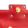 Gucci Red Velvet Crystal Square G Crossbody Bag - Love that Bag etc - Preowned Authentic Designer Handbags & Preloved Fashions