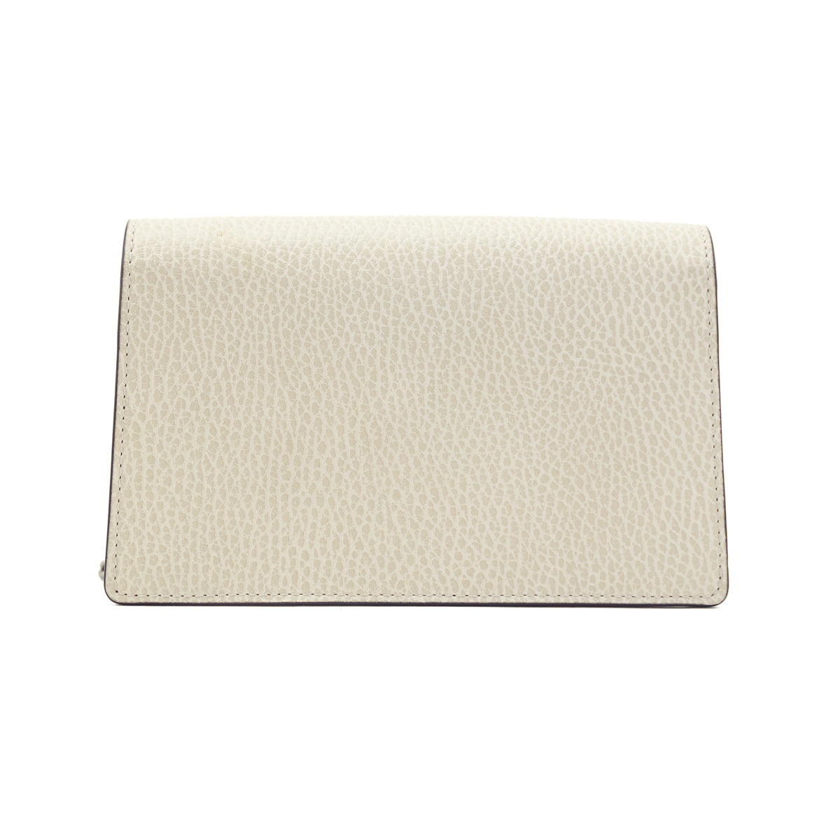 Gucci White Leather Super Mini Dionysus