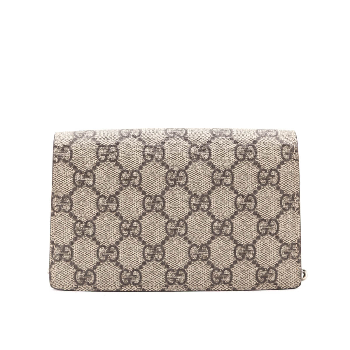 Gucci Taupe GG Supreme Monogram Super Mini Dionysus Shoulder Bag - Love that Bag etc - Preowned Authentic Designer Handbags & Preloved Fashions