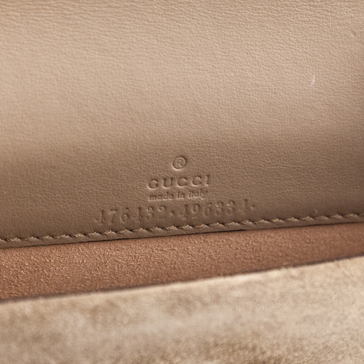 Gucci Taupe GG Supreme Monogram Super Mini Dionysus Shoulder Bag - Love that Bag etc - Preowned Authentic Designer Handbags & Preloved Fashions