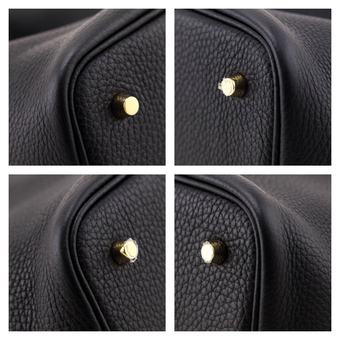 Hermes Black Taurillon Clemence Picotin Lock 22 MM