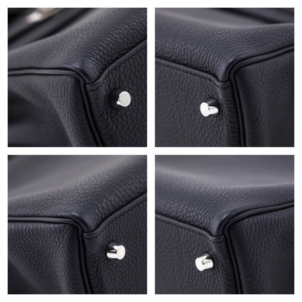 Hermes Black Togo Kelly Retourne 32 - Love that Bag etc - Preowned Authentic Designer Handbags & Preloved Fashions