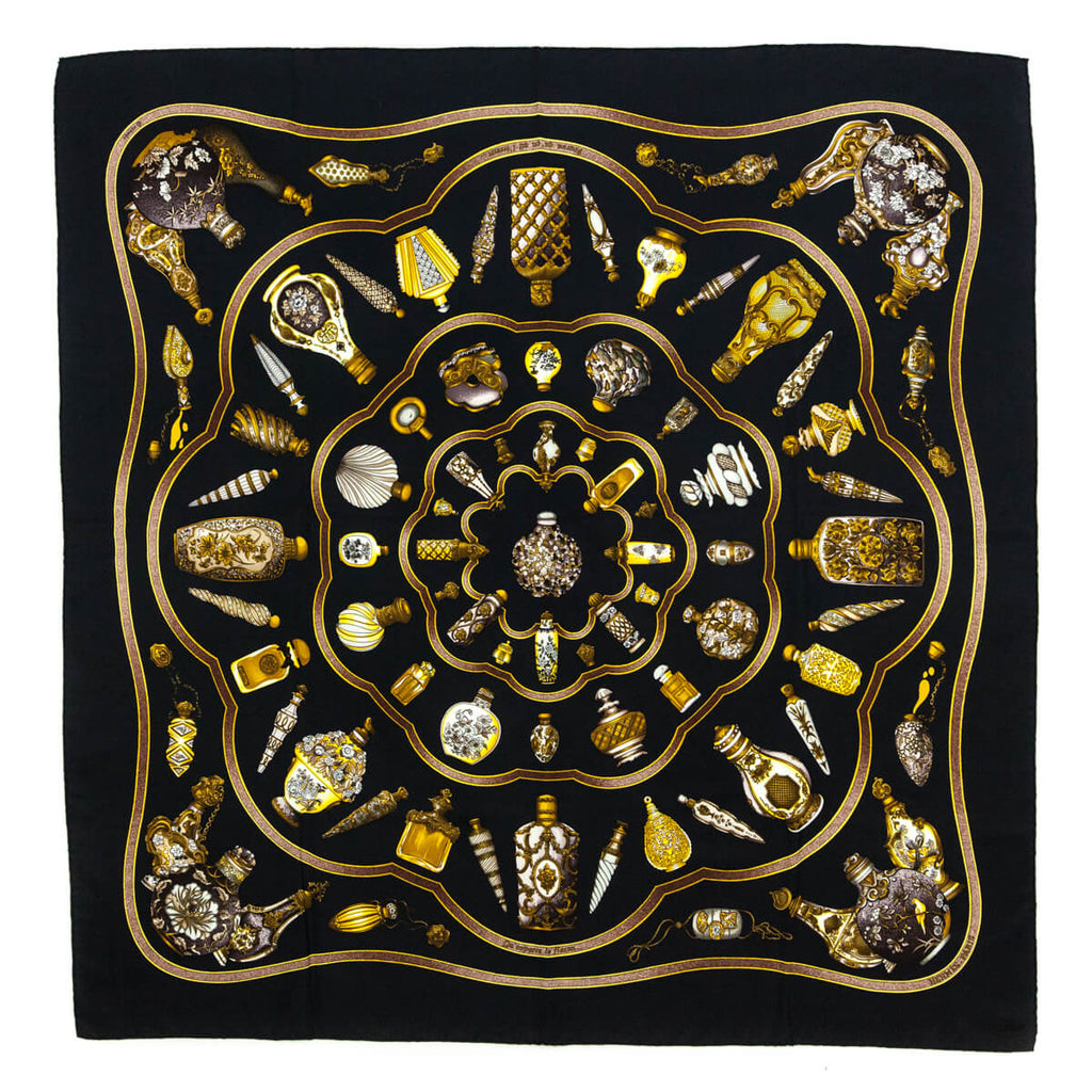 Hermes Gold Knot Scarf Ring - Preowned Hermes Scarf Ring Canada