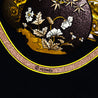 Hermes Black & Gold Silk Qu'importe Le Flacon Scarf 90 - Love that Bag etc - Preowned Authentic Designer Handbags & Preloved Fashions