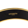 Hermes Black & Multicolored Enamel Wide Spirographie Bracelet - Love that Bag etc - Preowned Authentic Designer Handbags & Preloved Fashions