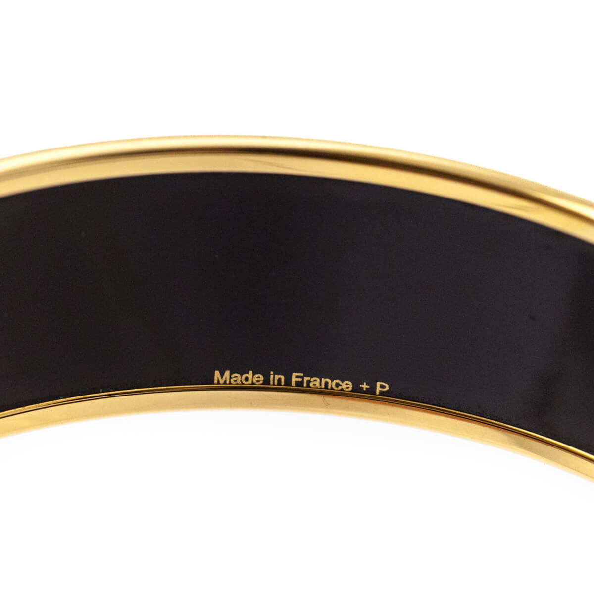 Hermes Black & Multicolored Enamel Wide Spirographie Bracelet - Love that Bag etc - Preowned Authentic Designer Handbags & Preloved Fashions