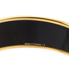 Hermes Black & Multicolored Enamel Wide Spirographie Bracelet - Love that Bag etc - Preowned Authentic Designer Handbags & Preloved Fashions