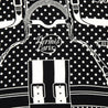 Hermes Black & White Grand Manege Cashmere Shawl 140 - Love that Bag etc - Preowned Authentic Designer Handbags & Preloved Fashions