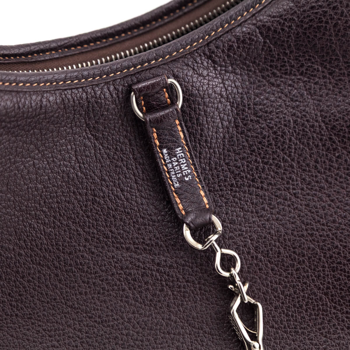 Hermes Brown Buffalo Skipper Trim II 31 - Love that Bag etc - Preowned Authentic Designer Handbags & Preloved Fashions