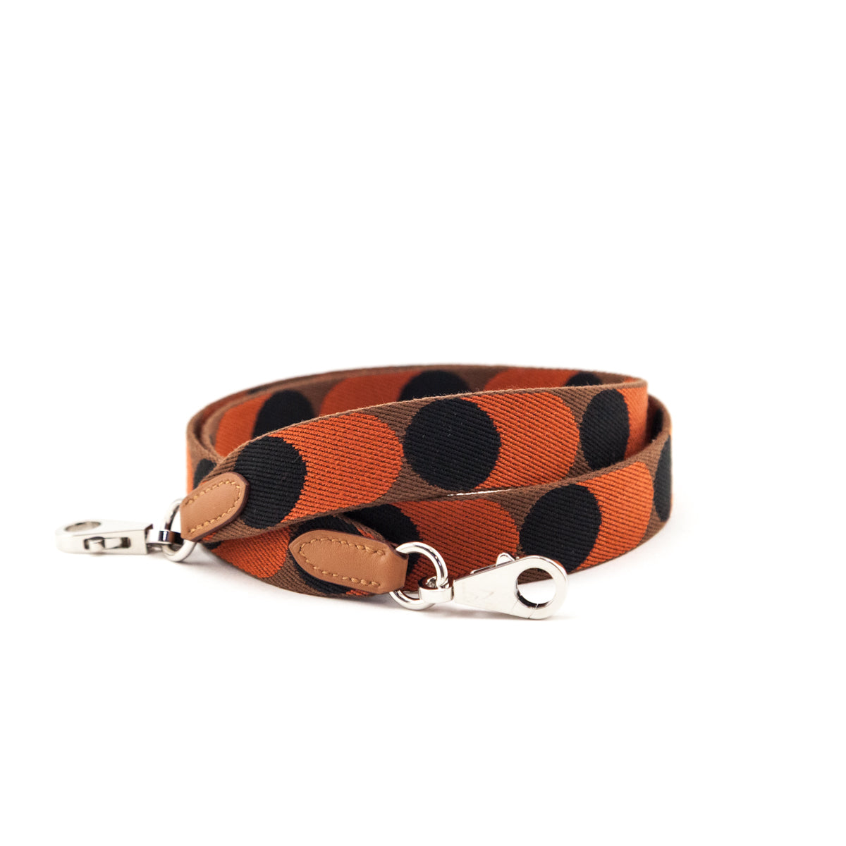 Hermes Brown Cuivre Sangle Flipperball Strap 25mm