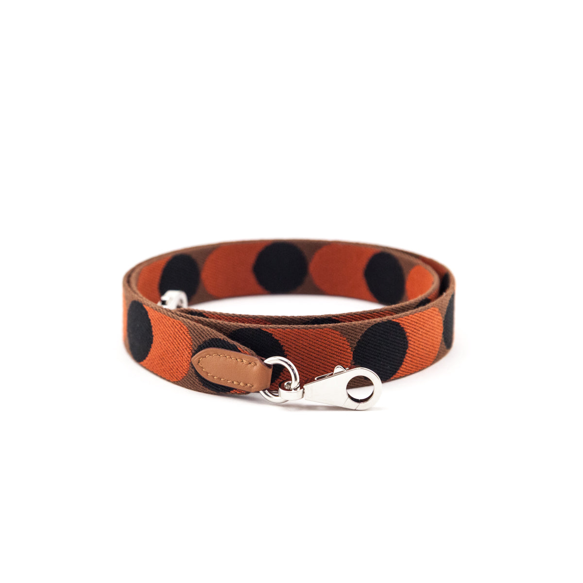 Hermes Brown Cuivre Sangle Flipperball Strap 25mm
