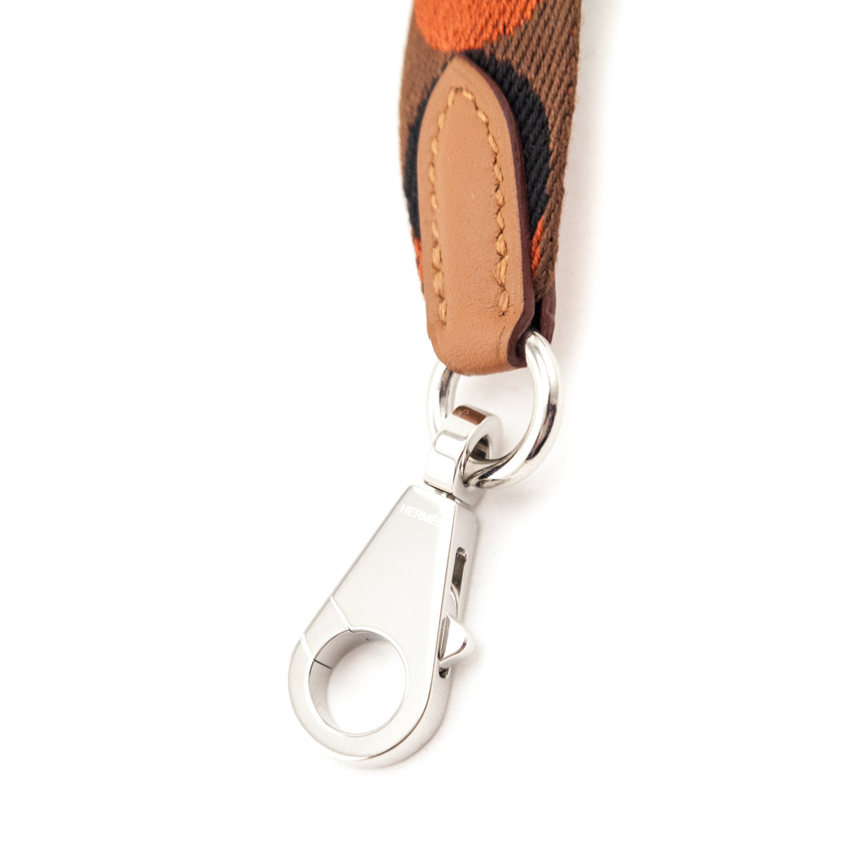 Hermes Brown Cuivre Sangle Flipperball Strap 25mm