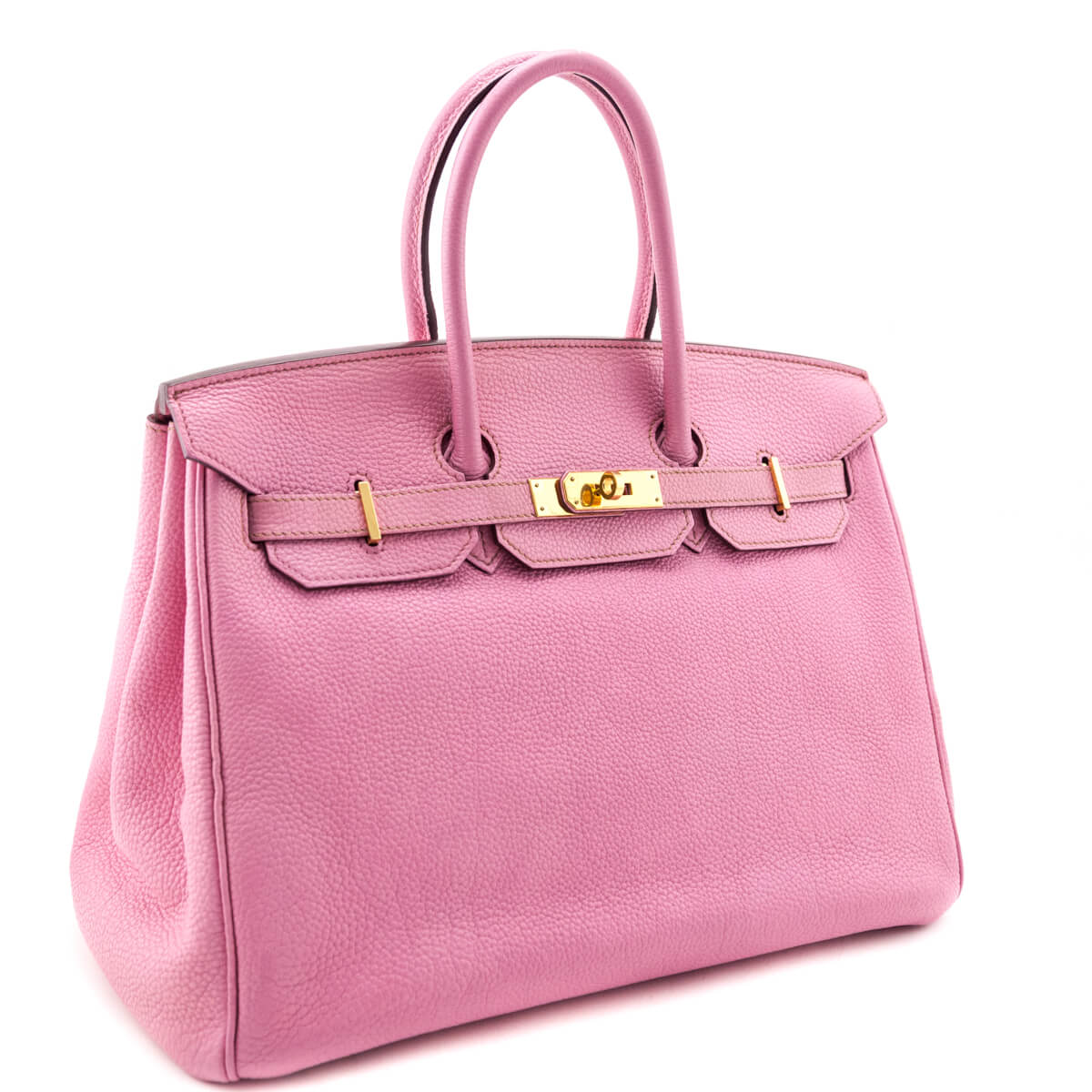 Hermes Bubblegum Togo Birkin 35 - Love that Bag etc - Preowned Authentic Designer Handbags & Preloved Fashions