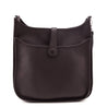 Hermes Cocoa Taurillon Clemence Evelyne III GM - Love that Bag etc - Preowned Authentic Designer Handbags & Preloved Fashions