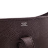 Hermes Cocoa Taurillon Clemence Evelyne III GM - Love that Bag etc - Preowned Authentic Designer Handbags & Preloved Fashions