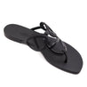 Hermes Egerie Black Rubber Sandals Size US 7 | EU 3 - Love that Bag etc - Preowned Authentic Designer Handbags & Preloved Fashions