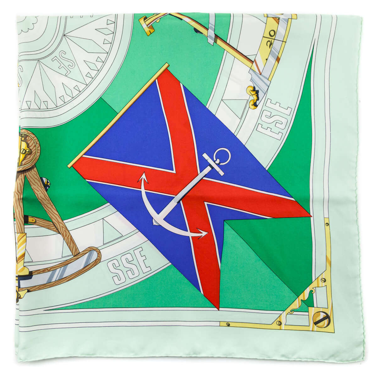 HermesGreenSextantsSilkScarf90-1.jpg