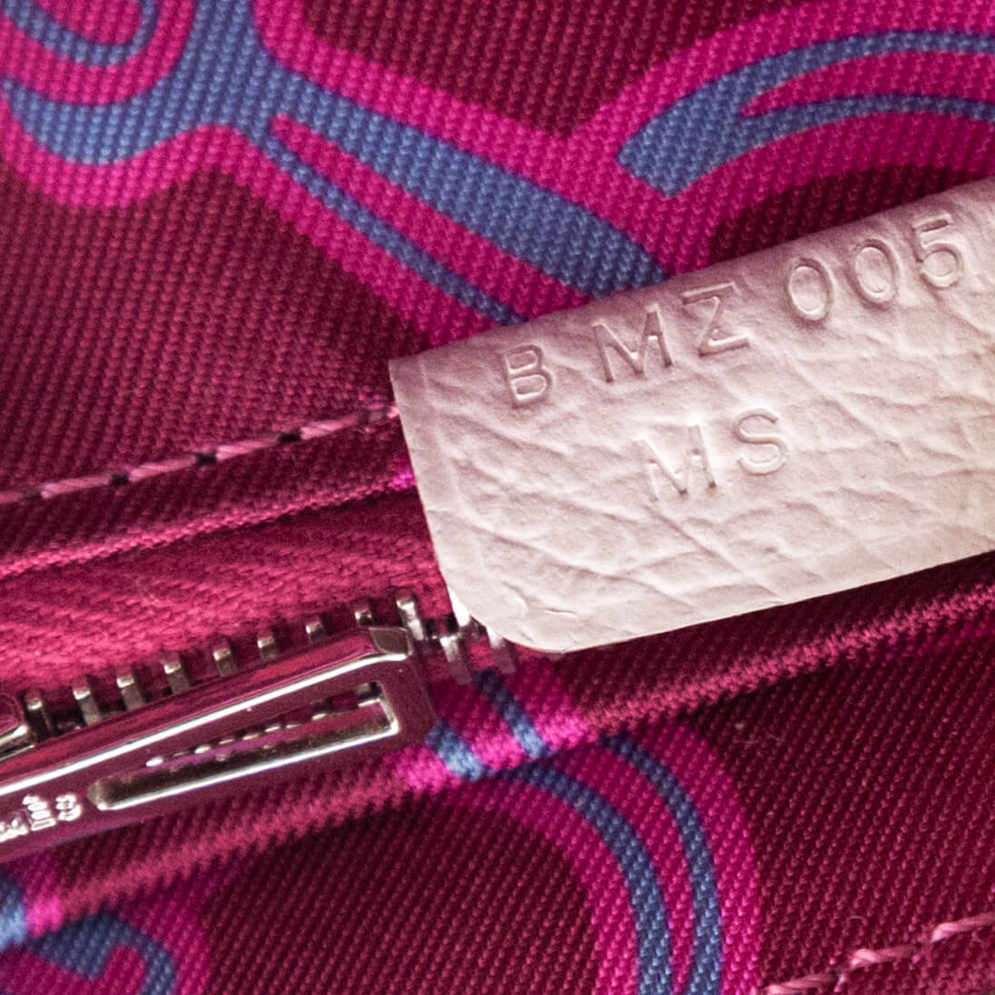 Hermes Gris Pale & Rubis Epsom Silk'In Compact Wallet