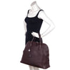 Hermes Marron Fonce Swift Web Bolide 1923 45 - Love that Bag etc - Preowned Authentic Designer Handbags & Preloved Fashions