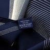 Hermes Navy Silk H En Fil Carre Geant Scarf - Love that Bag etc - Preowned Authentic Designer Handbags & Preloved Fashions