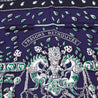 Hermes Navy & Green Silk Tresors Retrouves Scarf 90 - Love that Bag etc - Preowned Authentic Designer Handbags & Preloved Fashions
