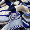 Hermes Navy & Natural Cashmere Thalassa Shawl 140 - Love that Bag etc - Preowned Authentic Designer Handbags & Preloved Fashions