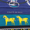 Hermes Navy & Yellow Silk Wash Coupe de Gala Scarf - Love that Bag etc - Preowned Authentic Designer Handbags & Preloved Fashions
