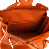 Hermes Orange Clemence Birkin 35 - Love that Bag etc - Preowned Authentic Designer Handbags & Preloved Fashions