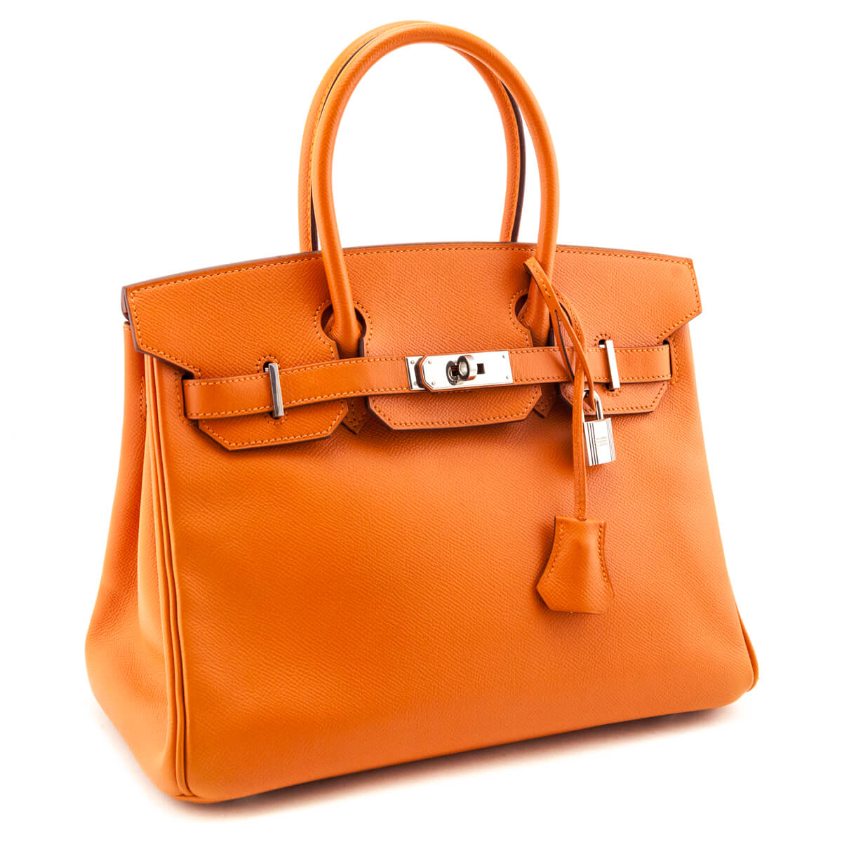 Hermes Orange Epsom Birkin 30