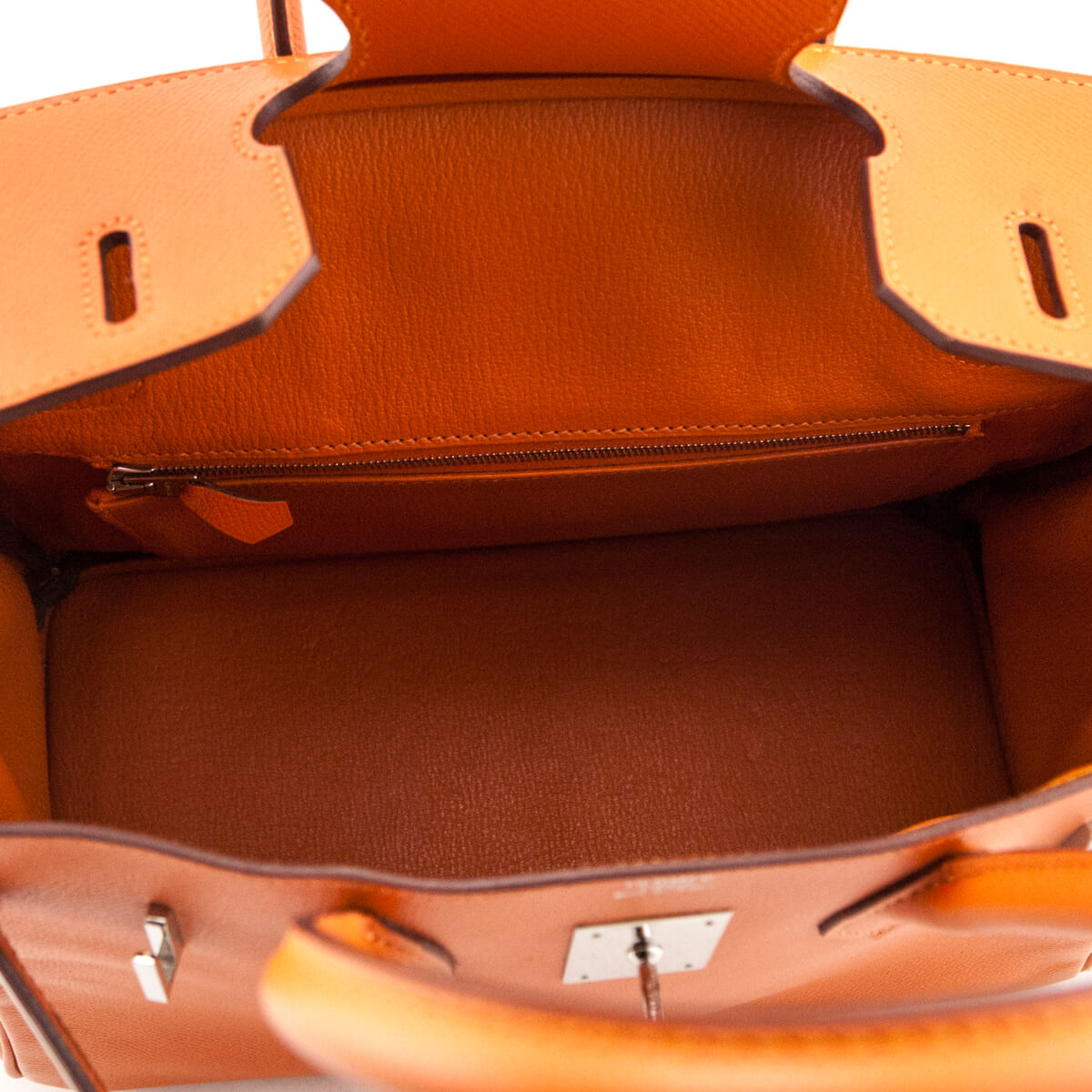 Hermes Orange Epsom Birkin 30