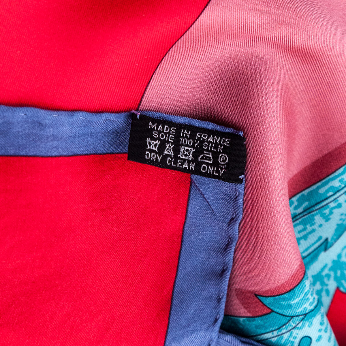 Hermes Red L'Instruction du Roy Summer Weight Silk Scarf 140