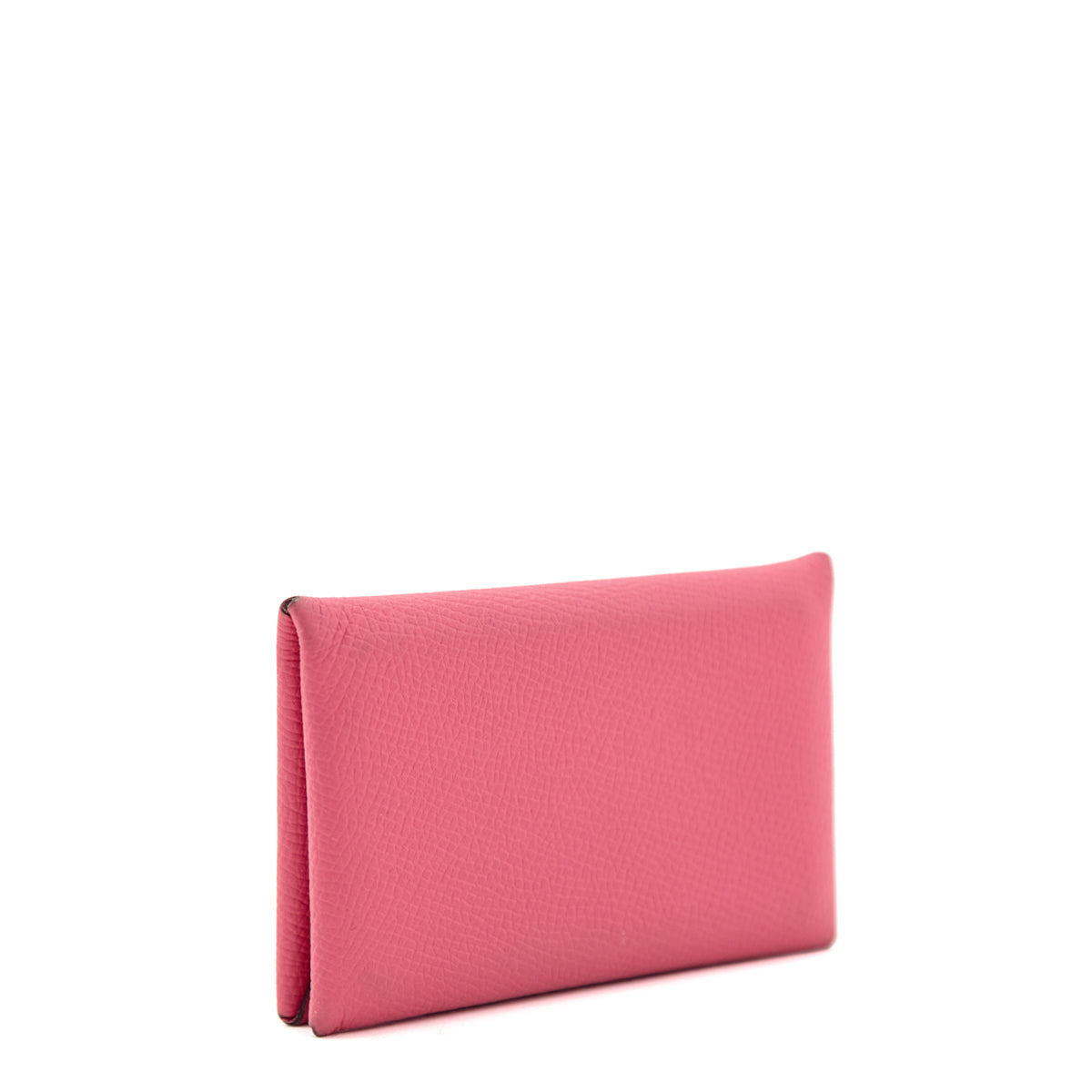 Hermes Rose Azalee Epsom Calvi Card Holder - Love that Bag etc - Preowned Authentic Designer Handbags & Preloved Fashions