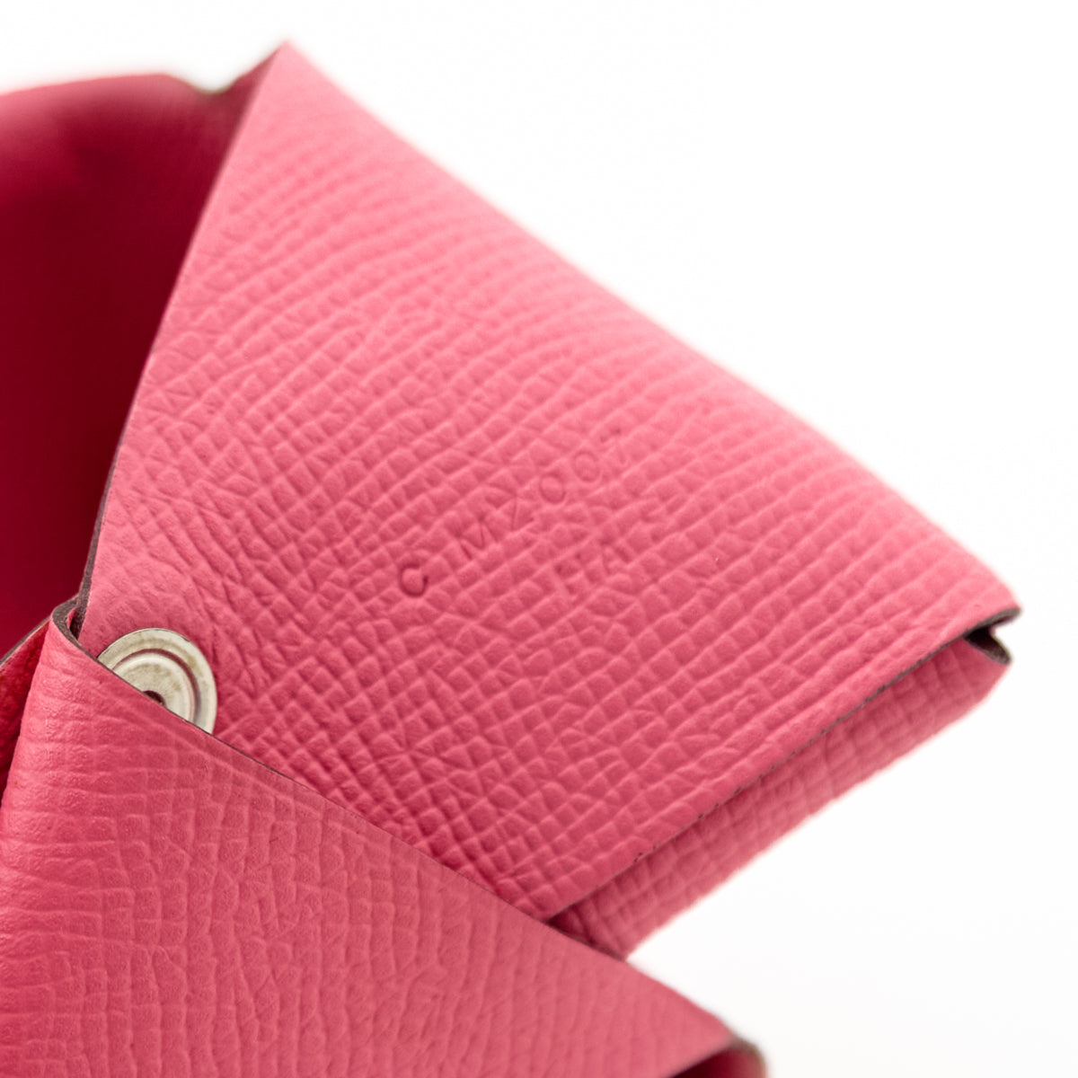 Hermes Rose Azalee Epsom Calvi Card Holder - Love that Bag etc - Preowned Authentic Designer Handbags & Preloved Fashions