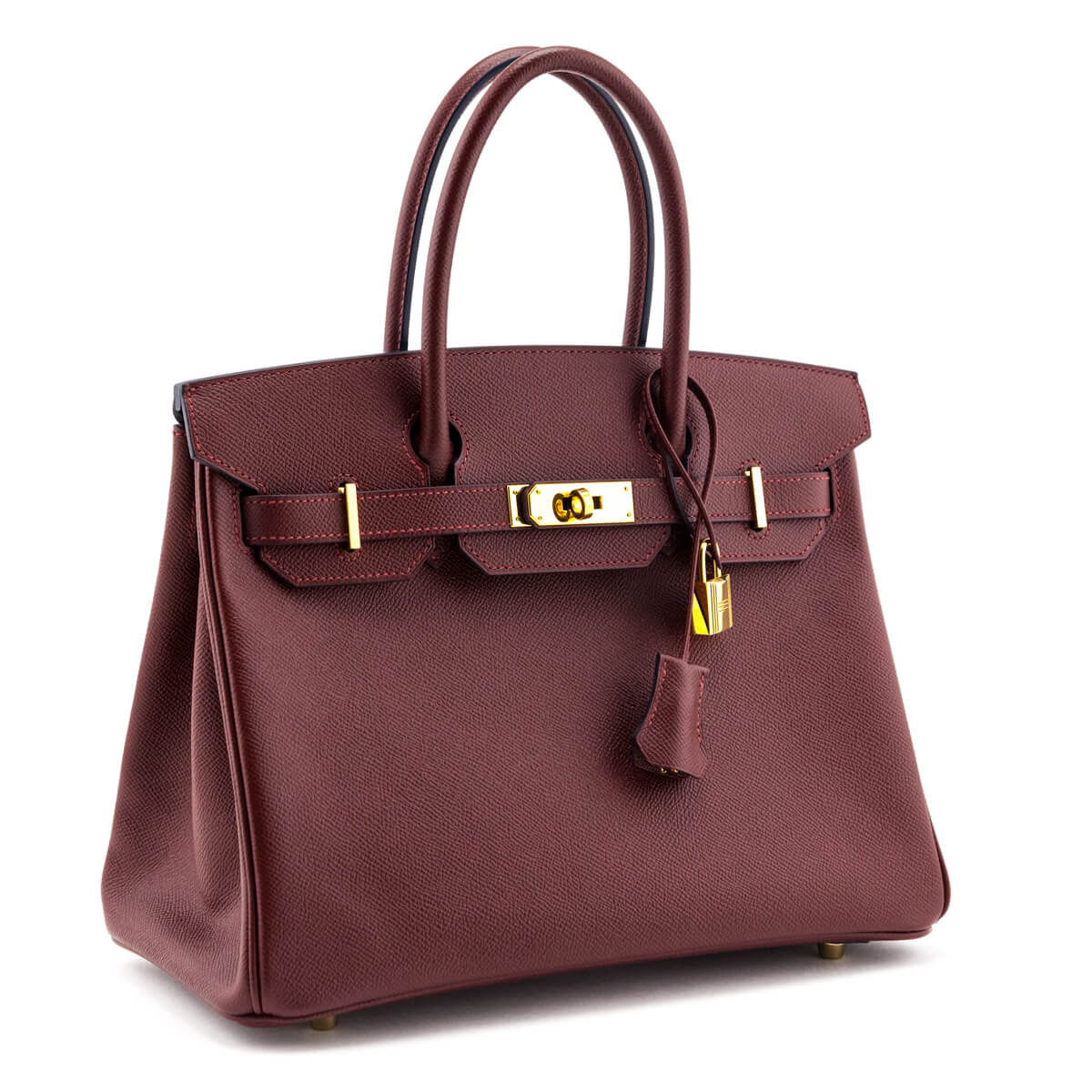 Hermes Rouge H Epsom Birkin 30 - Love that Bag etc - Preowned Authentic Designer Handbags & Preloved Fashions