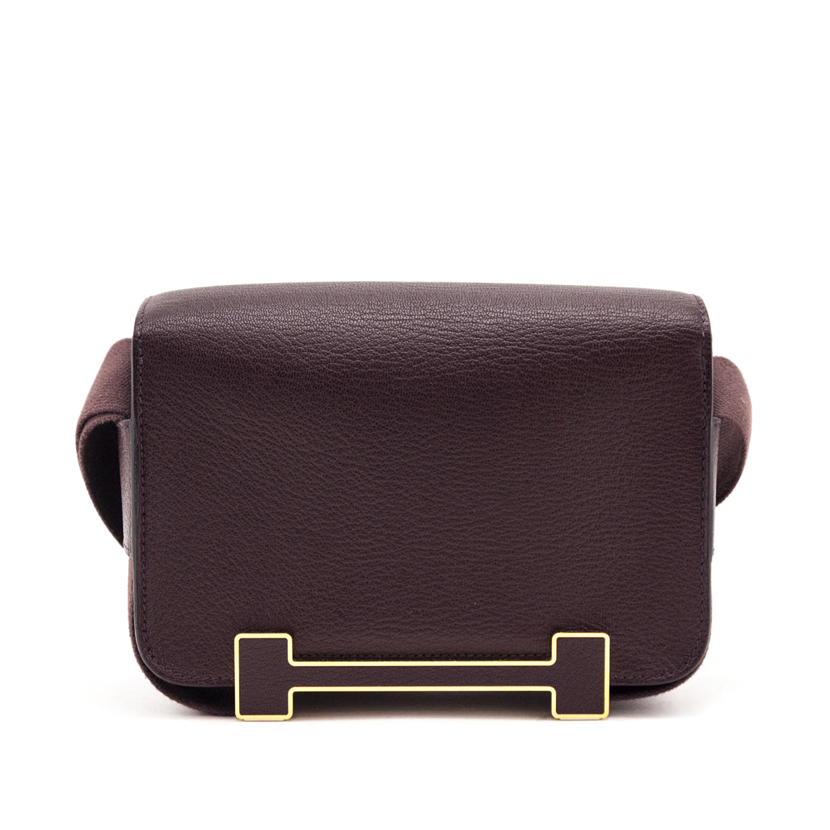 Hermes Rouge Sellier Chevre Mysore Geta Bag - Love that Bag etc - Preowned Authentic Designer Handbags & Preloved Fashions