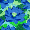 Hermes Turquoise & Green Silk Fleurs de Lotus Scarf 90 - Love that Bag etc - Preowned Authentic Designer Handbags & Preloved Fashions