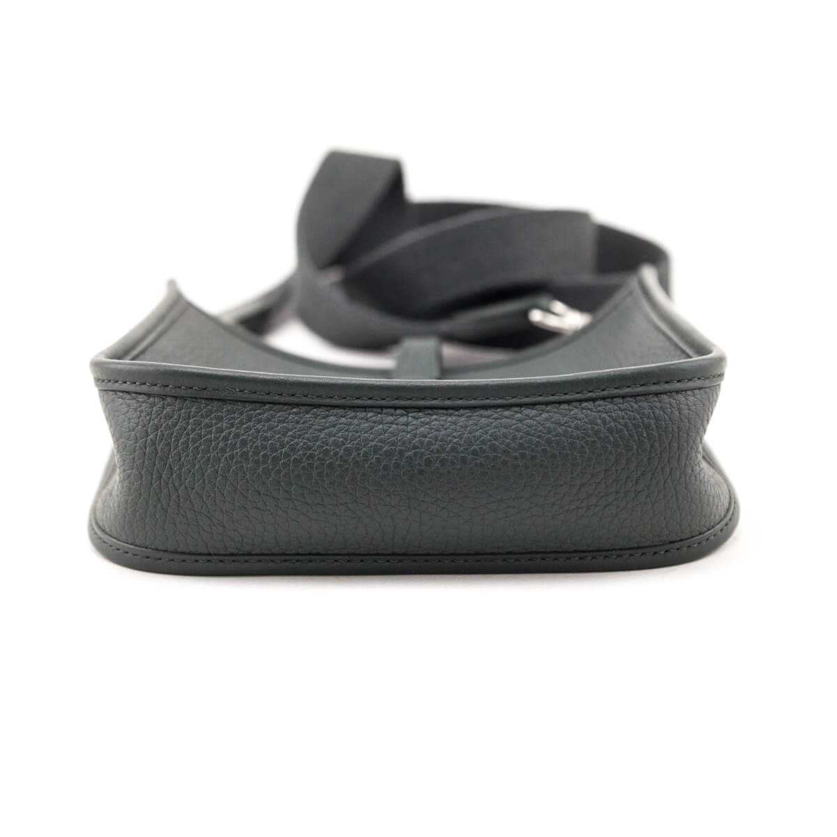 Hermes Vert Mangrove Taurillon Clemence Evelyne TPM - Love that Bag etc - Preowned Authentic Designer Handbags & Preloved Fashions