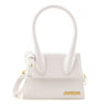 Jacquemus White Smooth Calfskin Le Chiquito Moyen - Love that Bag etc - Preowned Authentic Designer Handbags & Preloved Fashions
