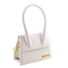 Jacquemus White Smooth Calfskin Le Chiquito Moyen - Love that Bag etc - Preowned Authentic Designer Handbags & Preloved Fashions