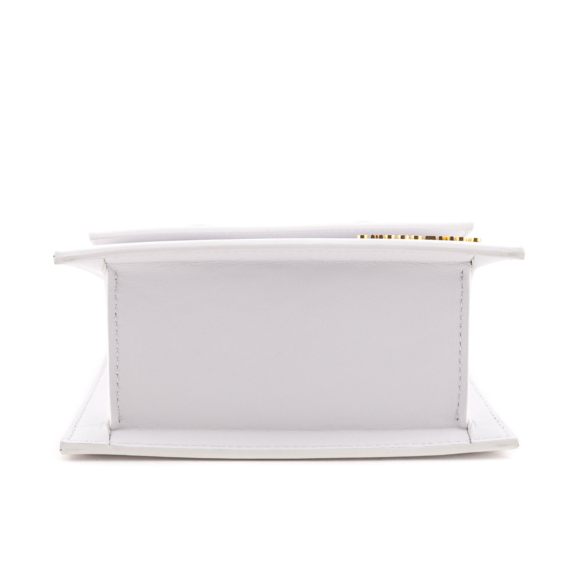 Jacquemus White Smooth Calfskin Le Chiquito Moyen