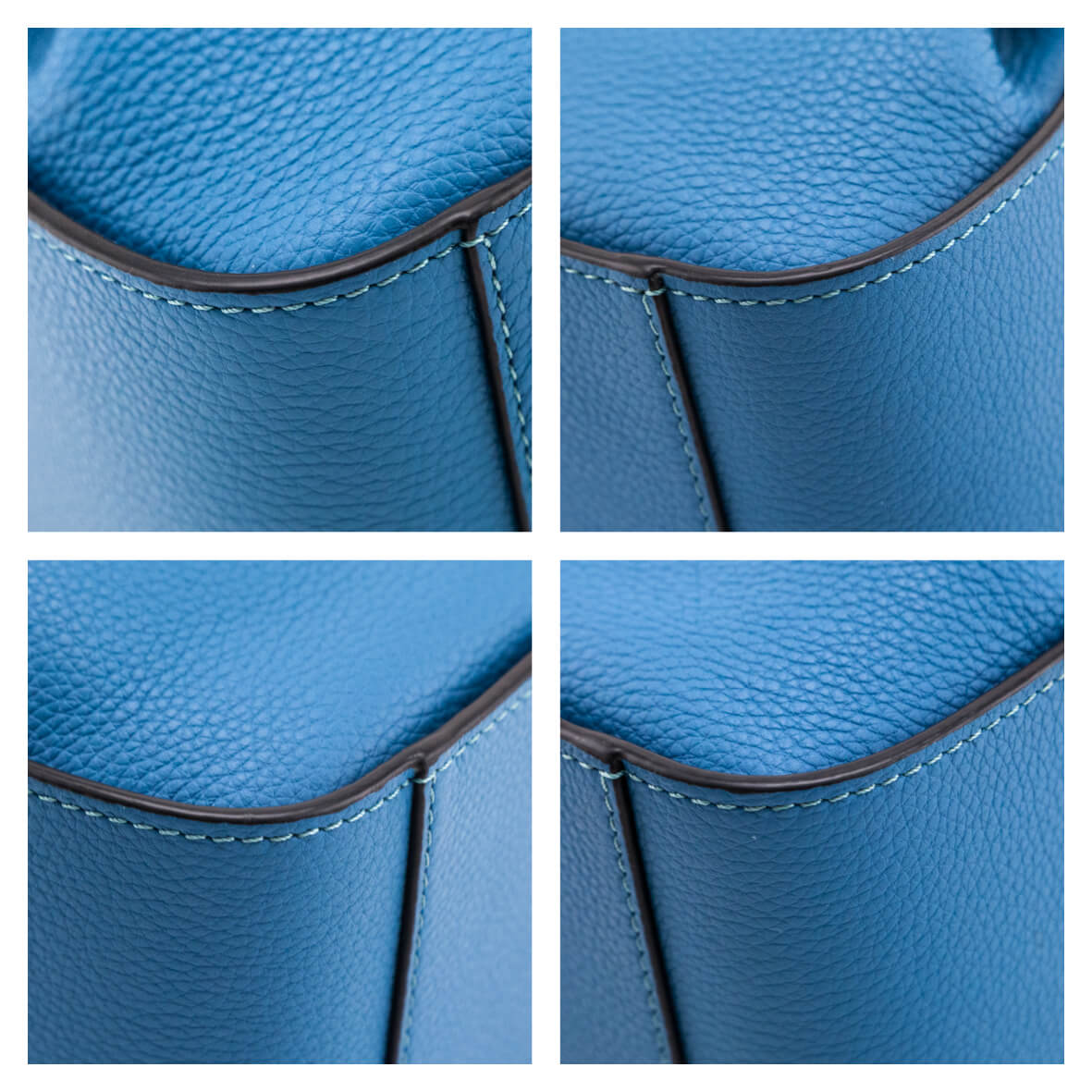 Loewe Blue Caslfkin Mini Hammock Shoulder Bag - Love that Bag etc - Preowned Authentic Designer Handbags & Preloved Fashions