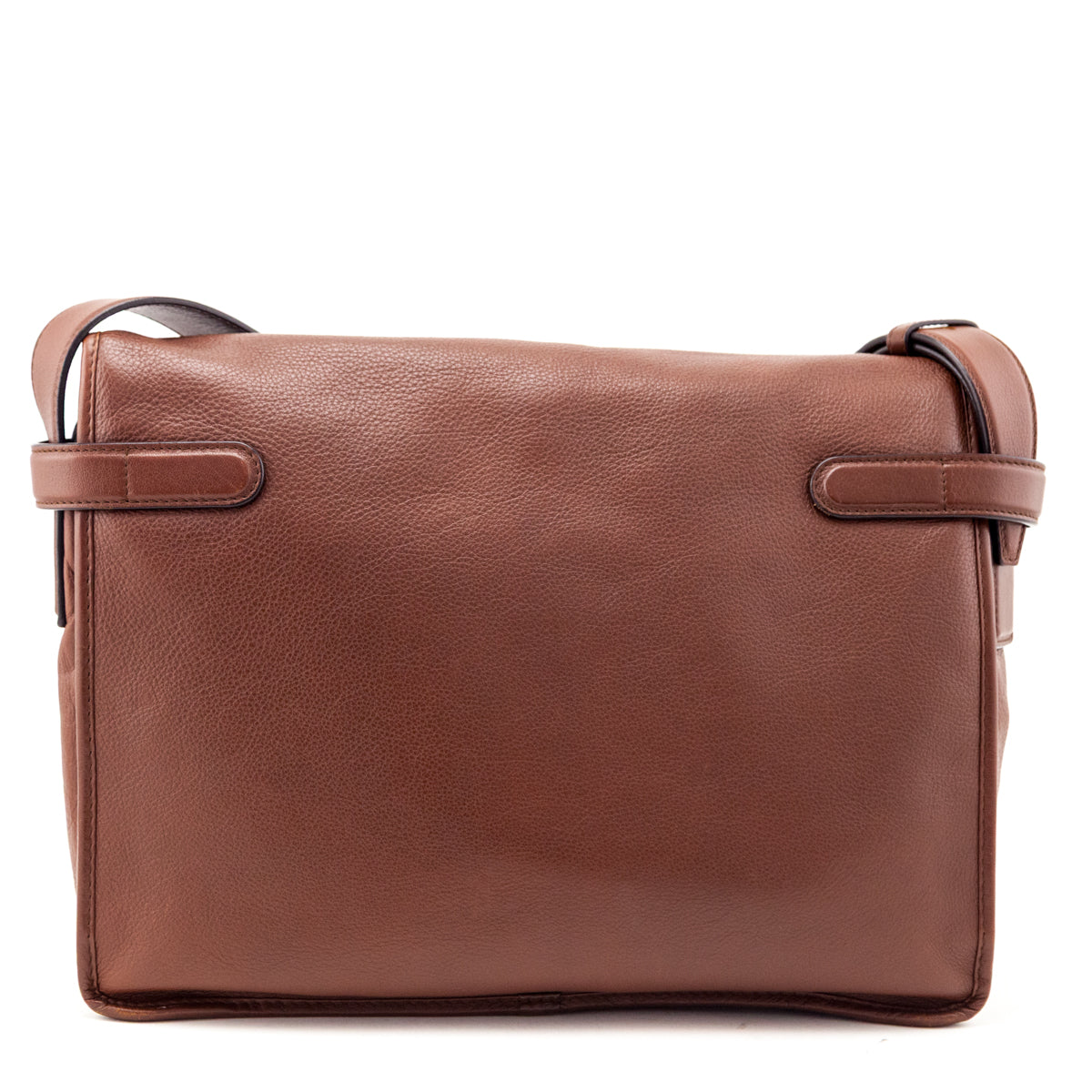 Loewe Brown Heritage Messenger - Love that Bag etc - Preowned Authentic Designer Handbags & Preloved Fashions