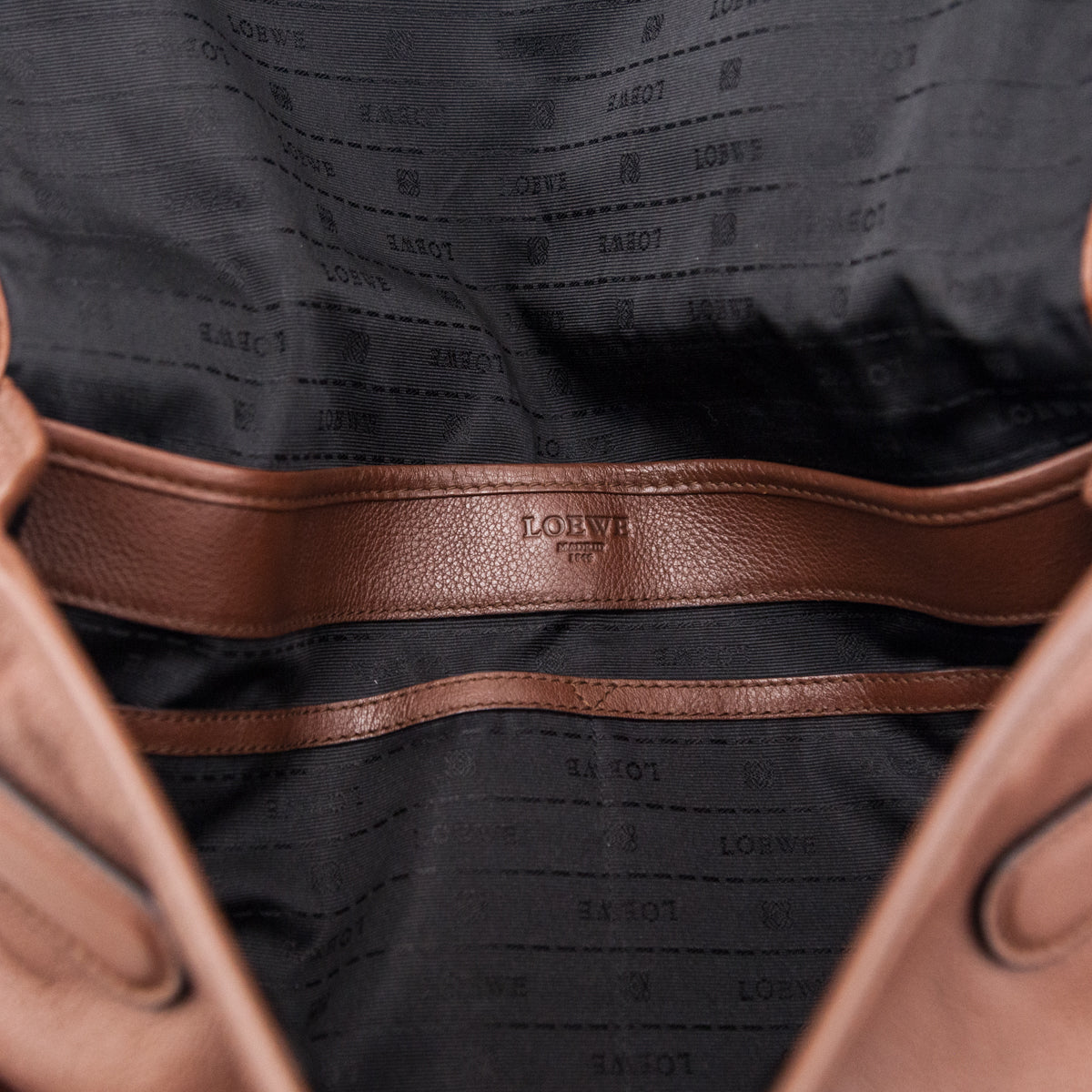 Loewe Brown Heritage Messenger - Love that Bag etc - Preowned Authentic Designer Handbags & Preloved Fashions