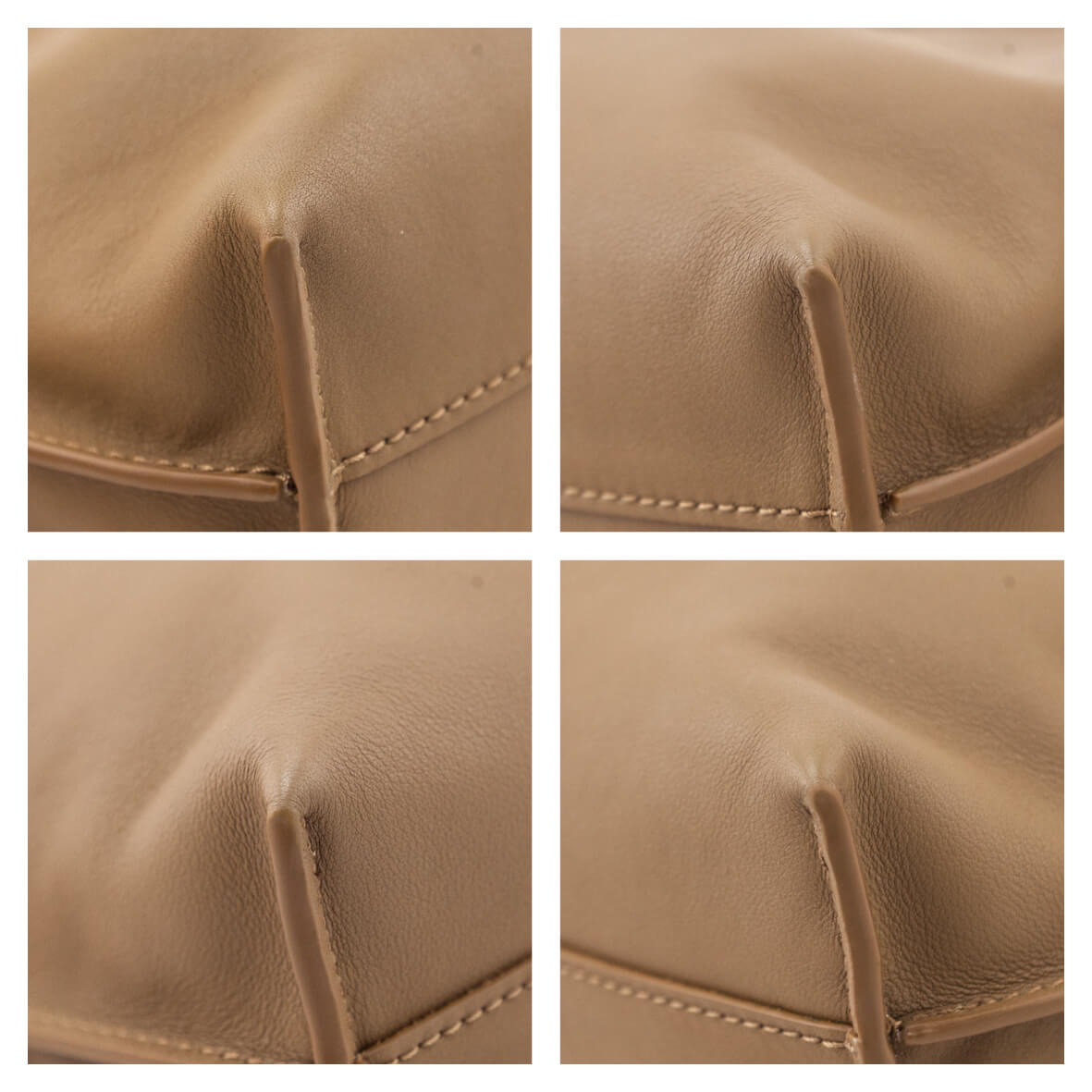 Loewe Brown Nappa Mini Flamenco Knot Bag - Love that Bag etc - Preowned Authentic Designer Handbags & Preloved Fashions