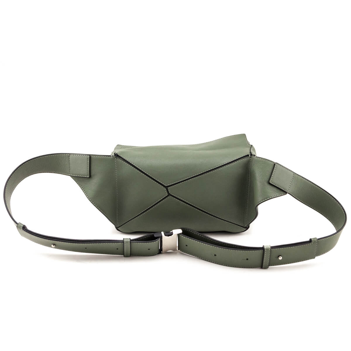 Loewe Green Small Puzzle Belt Bag - Love that Bag etc - Preowned Authentic Designer Handbags & Preloved Fashions